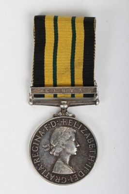 Africa General Service Medal to the Royal Air Force for the Mau Mau Rebellion