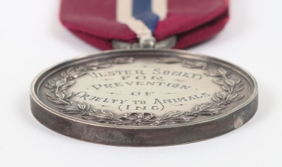 An unusual silver medal from the Ulster Society for the Prevention of Cruelty to Animals - 2