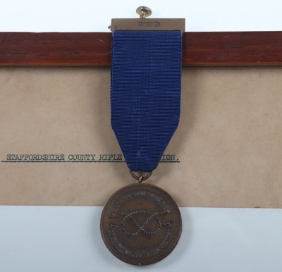 Staffordshire Rifle Association Prize Medal - 4