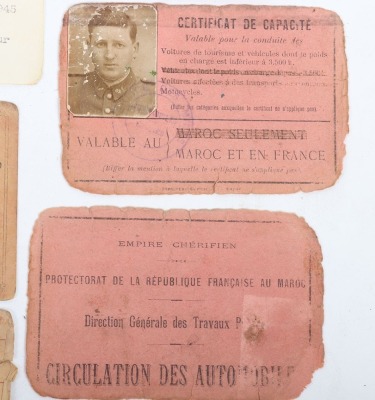 France - WW2 French Resistance Fighter Legion D'Honeur Medal Group, Badges and Ephemra, Roger Gerard - 5