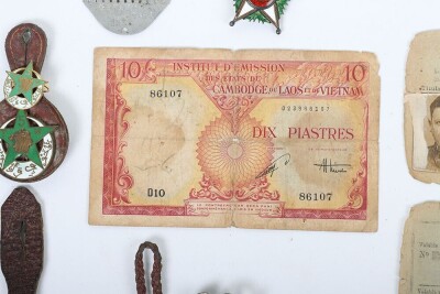 France - WW2 French Resistance Fighter Legion D'Honeur Medal Group, Badges and Ephemra, Roger Gerard - 8