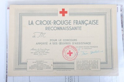 France - WW2 French Resistance Fighter Legion D'Honeur Medal Group, Badges and Ephemra, Roger Gerard - 13
