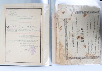 France - WW2 French Resistance Fighter Legion D'Honeur Medal Group, Badges and Ephemra, Roger Gerard - 18