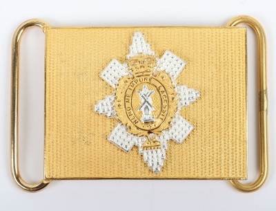 An Officer&rsquo;s EIIR Waist Belt Clasp of the Royal Highland Regiment (The Black Watch)