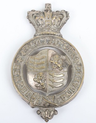 Victorian 4th Middlesex Rifle Volunteers Cross Belt Plate