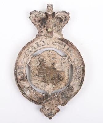 Victorian 4th Middlesex Rifle Volunteers Cross Belt Plate - 3