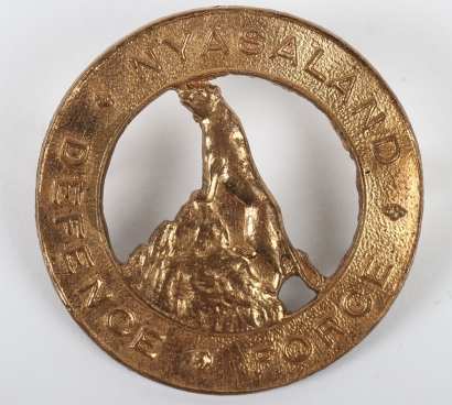 Nyasaland Defence Force Cap Badge