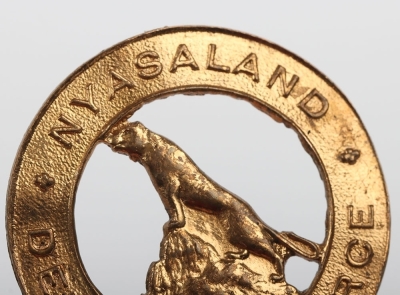 Nyasaland Defence Force Cap Badge - 6