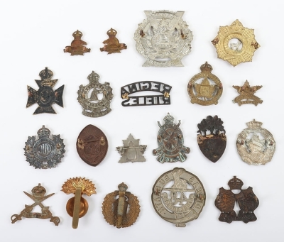 Collection of Post 1920&rsquo;s Canadian Cap, Collar Badges & Shoulder Title - 2