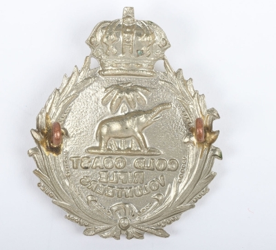 Victorian Gold Coast Rifle Volunteers Cap Badge - 2