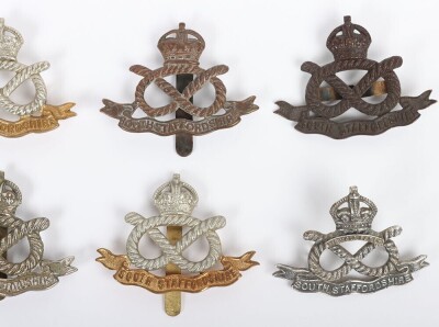 South Staffordshire Regiment Cap Badges - 3