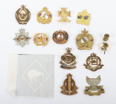 Grouping of New Zealand Regiments Cap Badges - 2