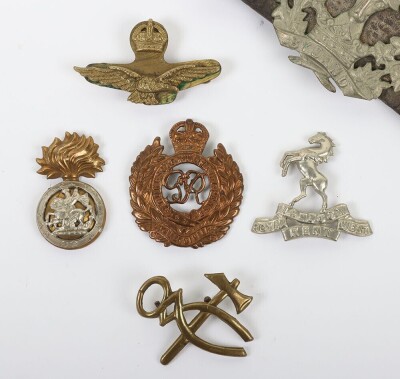 WW2 British Cap Badge Souvenir/Hate Belt - 2