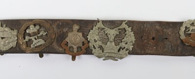 WW2 British Cap Badge Souvenir/Hate Belt - 5