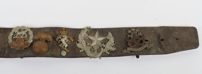 WW2 British Cap Badge Souvenir/Hate Belt - 6