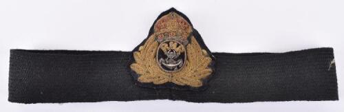 WW1 Royal Navy Reserve (R.N.R) Officers Cap Badge