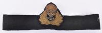 WW1 Royal Navy Reserve (R.N.R) Officers Cap Badge