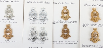 Assortment of Queen&rsquo;s Crown Cap, Collar, Shoulder Titles & Buttons to the Royal Horse Artillery. - 5