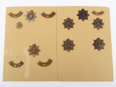 Grouping of Military Badges to the Devonshire Regiment