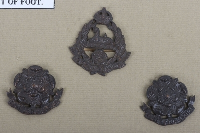 Grouping of Badges to the East Lancashire Regiment - 4