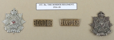 Grouping of Military Badges to the Border Regiment - 2
