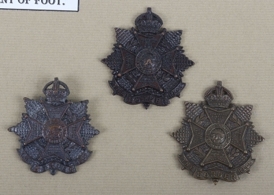 Grouping of Military Badges to the Border Regiment - 3