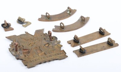 21st Service Battalion Northumberland Fusiliers, 2nd Tyneside Scottish Shoulder Titles and Glengarry badge - 5