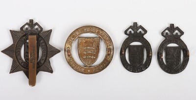 WW1 Middlesex Volunteer Regiment (VTC) Cap and Collar Badge Set - 4