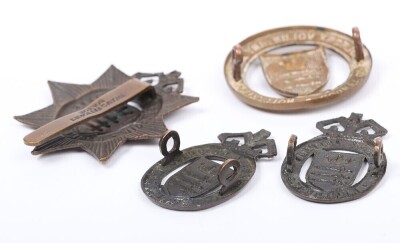 WW1 Middlesex Volunteer Regiment (VTC) Cap and Collar Badge Set - 5
