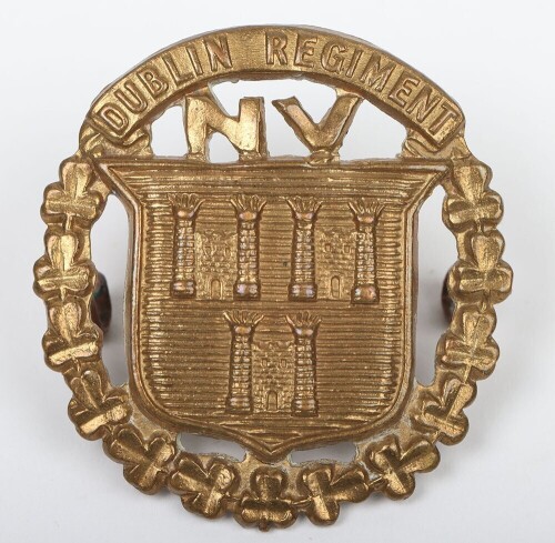 Irish Dublin Regiment National Volunteers Cap Badge