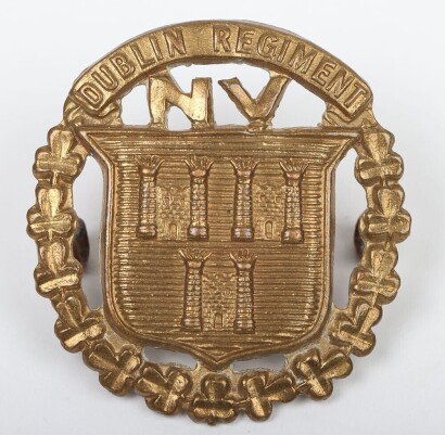 Irish Dublin Regiment National Volunteers Cap Badge
