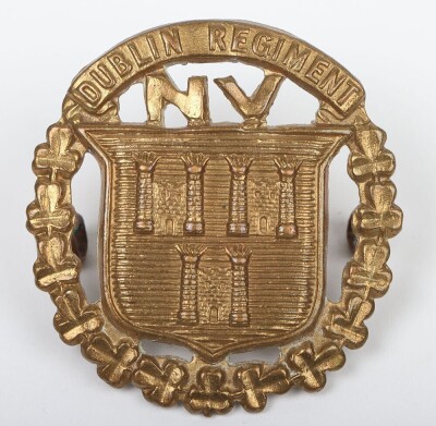 Irish Dublin Regiment National Volunteers Cap Badge