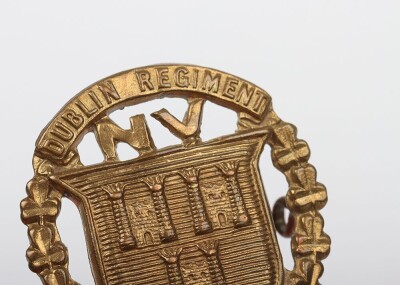 Irish Dublin Regiment National Volunteers Cap Badge - 5