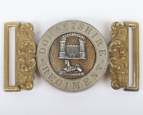 Dorsetshire Regiment Officers Waist Belt Clasp