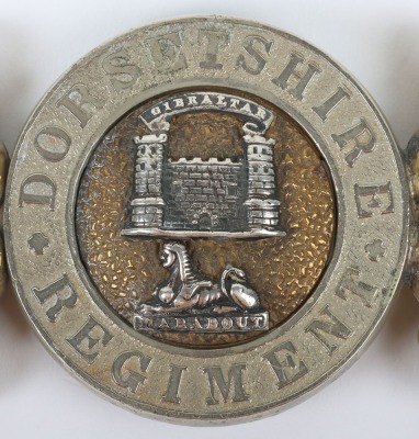 Dorsetshire Regiment Officers Waist Belt Clasp - 2