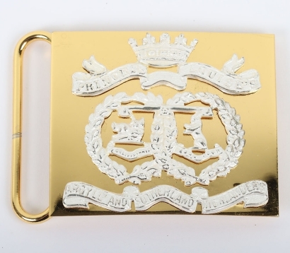 EIIR Officer&rsquo;s Waist Belt Plate of the Argyll & Sutherland Highlanders