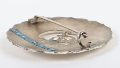 A Silvered Pipers Plaid Brooch to the Queen&rsquo;s own Lowland Yeomanry - 4
