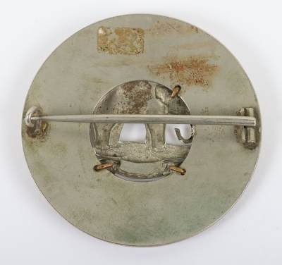 An unmarked Silver pre 1881 74th Highlanders Plaid Brooch - 2