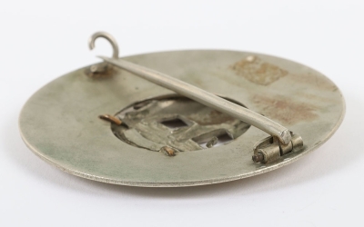 An unmarked Silver pre 1881 74th Highlanders Plaid Brooch - 3