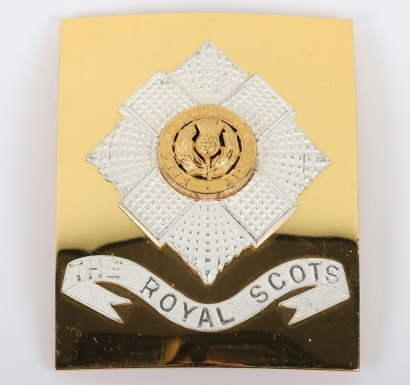 EIIR Officer&rsquo;s Shoulder Belt Plate of The Royal Scots (The Royal Regiment)