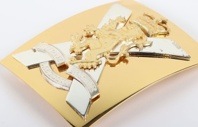 EIIR Shoulder Belt Plate of the Royal Regiment of Scotland - 2