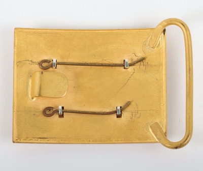 Queens own Cameron Highlanders Officers Waist Belt / Dirk Clasp - 2