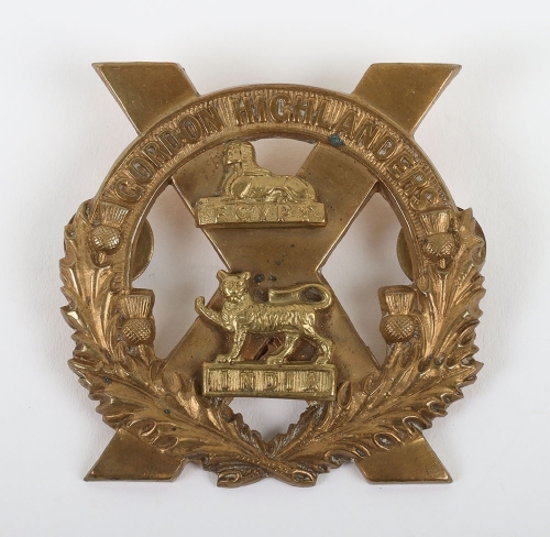 The Gordon Highlanders Pouch Badge