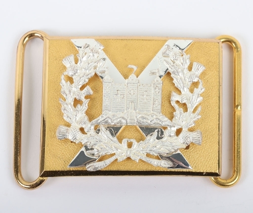 EIIR Kings Own Scottish Borderers Waist Belt Plate