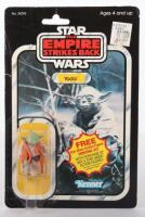 Kenner Star Wars The Empire Strikes Back Yoda Vintage Original Carded Figure