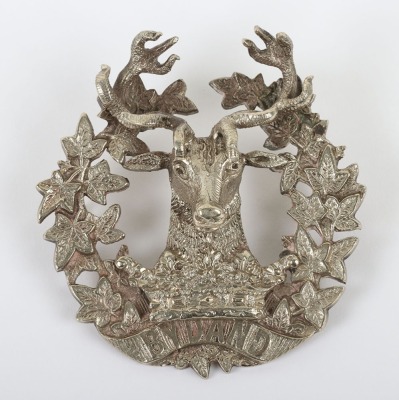 Gordon Highlanders Senior NCO's Headdress Badge
