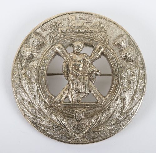 Royal Highland Regiment (The Black Watch) Plaid Brooch.
