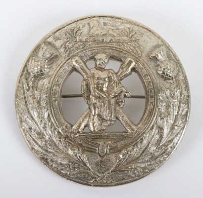 Royal Highland Regiment (The Black Watch) Plaid Brooch.