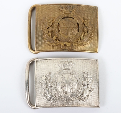 Victorian Scottish Royal Engineers Militia Waist Belt Clasp