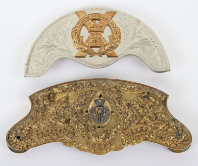 2 x Scottish Regiments Sporran Cantles